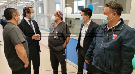 Subsecretario Dougnac inspecciona obras del nuevo Hospital de Alto Hospicio