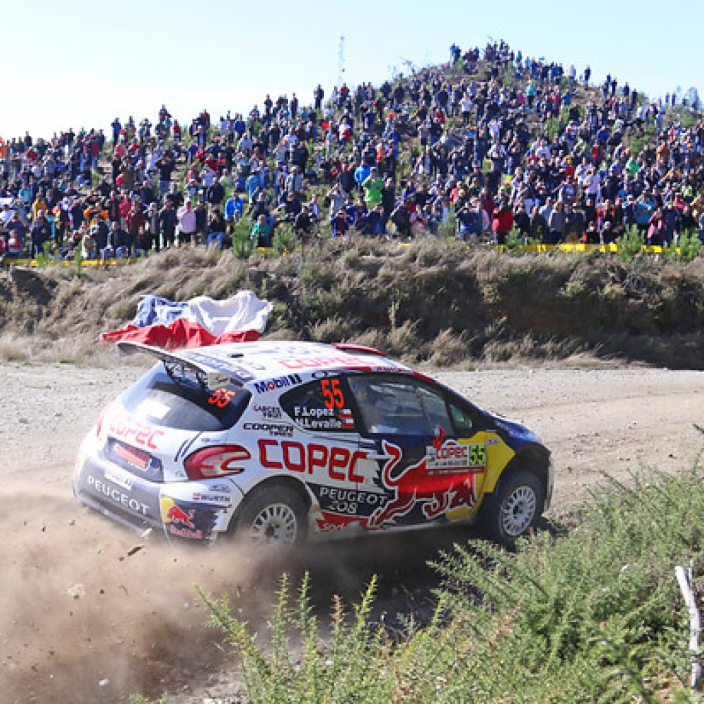 Francisco ‘Chaleco’ López es protagonista en el Copec RallyMobil de Los Andes