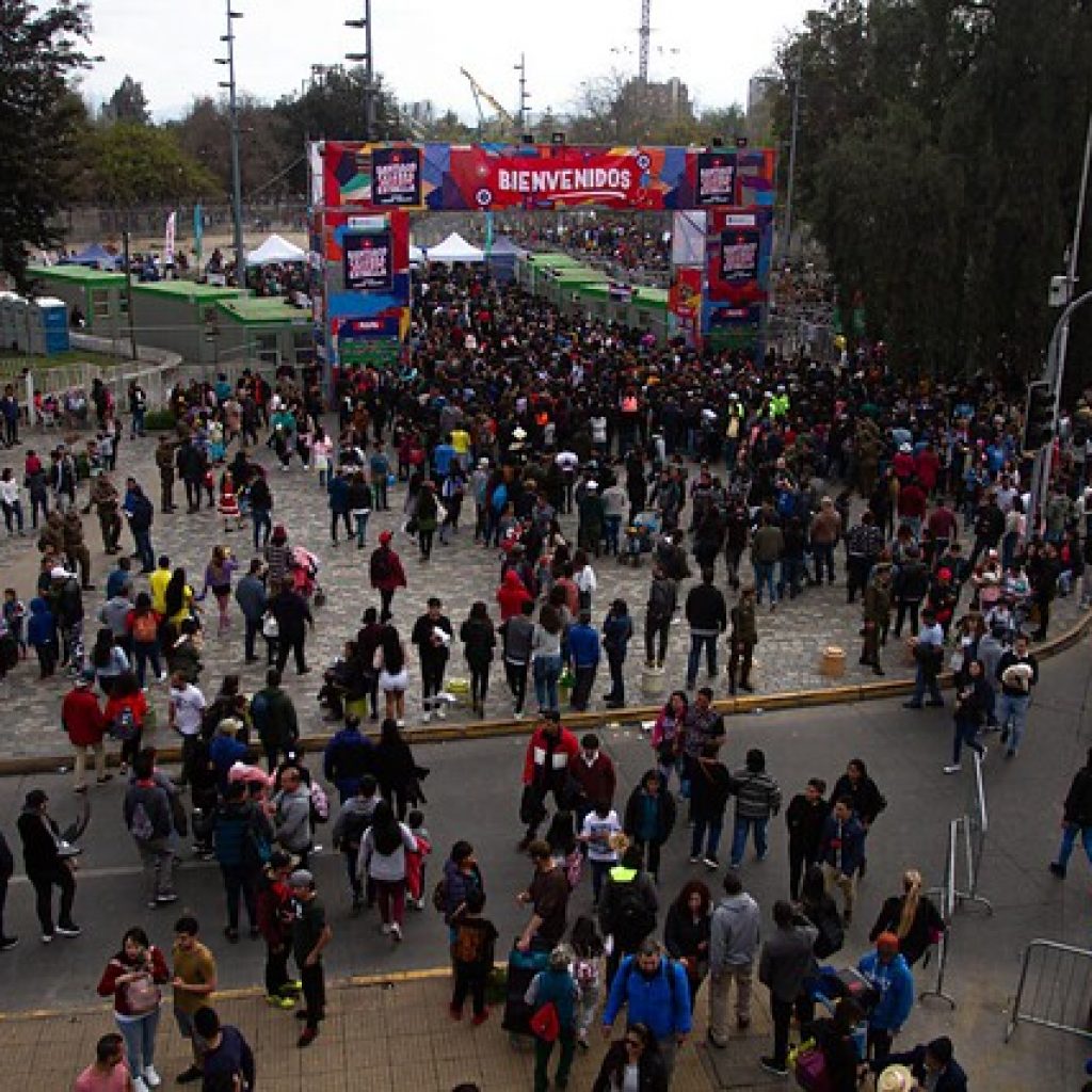 Anuncian suspensión de las fondas en el Parque O'Higgins de Santiago