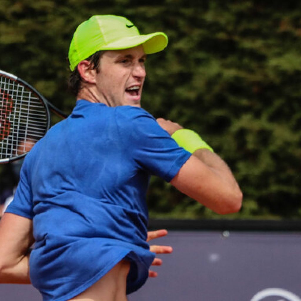 Tenis: Nicolás Jarry cayó de entrada en el Challenger 50 de Praga