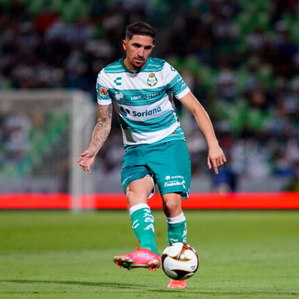 México: Diego Valdés jugó los 90' en empate de Santos en visita a Tigres