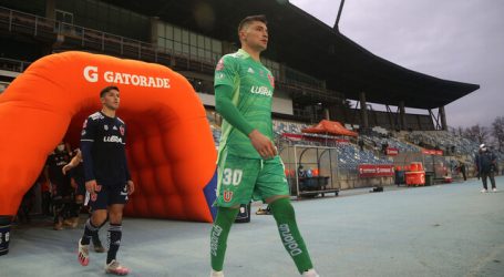 C. Campos: “Quiero estar a la altura de lo que significa ser el arquero de la U”