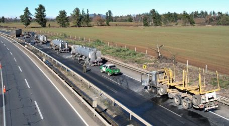 Queman 7 camiones durante ataque incendiario en Quilleco
