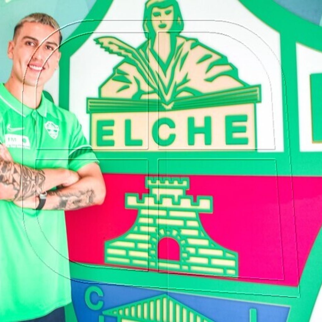 Entrenador del Elche descartó lesión del defensor chileno Enzo Roco