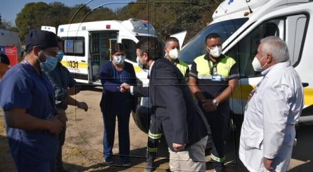 Gobierno Regional entregó 3 ambulancias a la provincia de Talagante