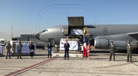EEUU donó 4,25 toneladas de ayuda a Chile para enfrentar el Covid-19