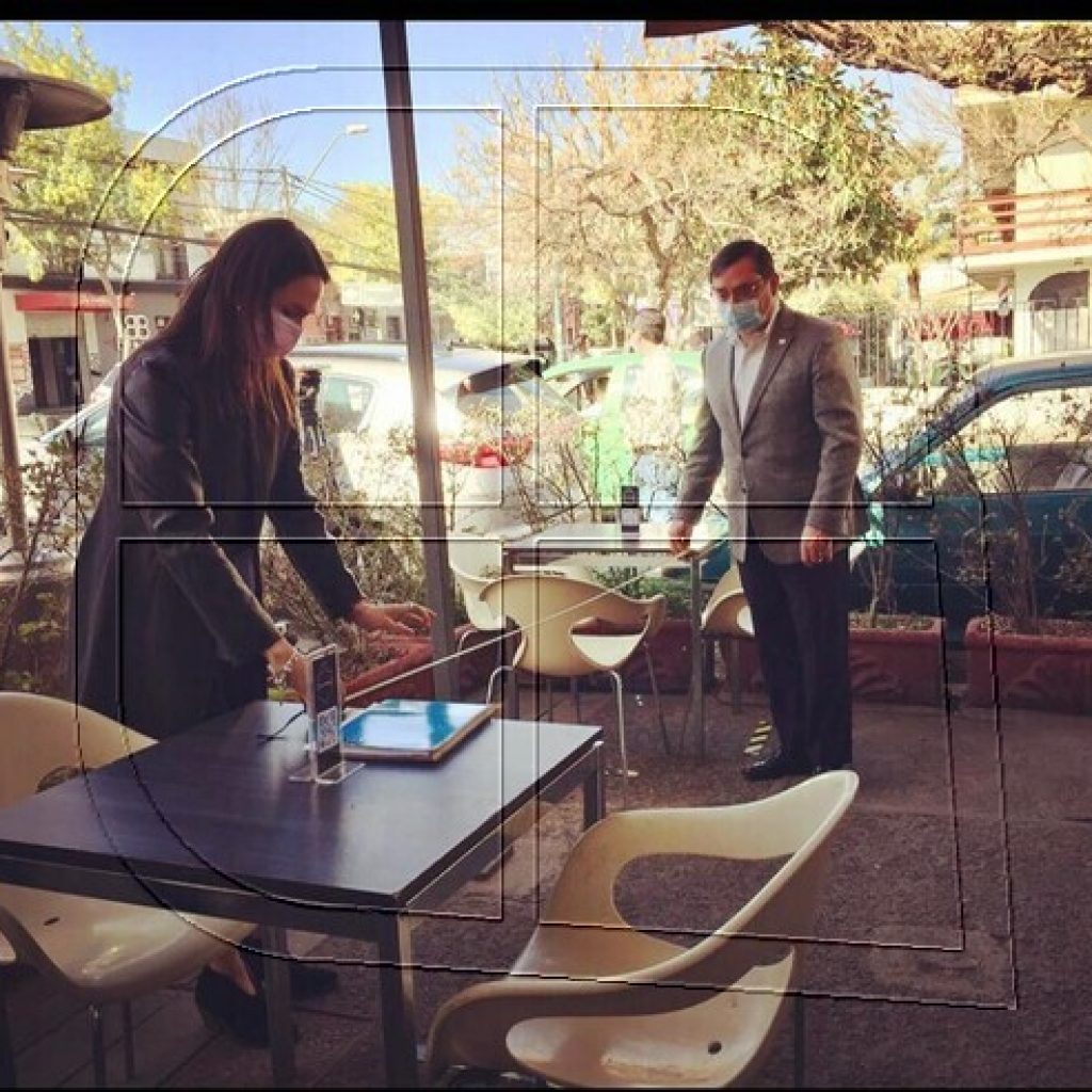 Supervisan cumplimientos de protocolos en restaurantes del Barrio Italia