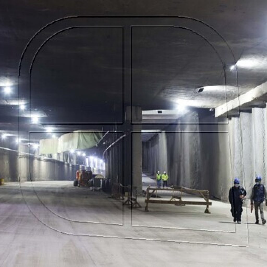 Moreno supervisó obras de nueva autopista Américo Vespucio Oriente I