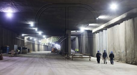 Moreno supervisó obras de nueva autopista Américo Vespucio Oriente I