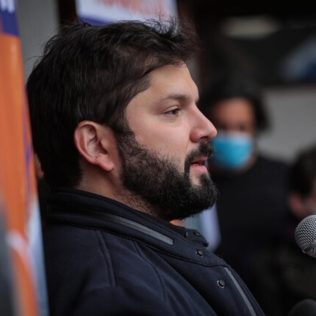 Acción Humanista proclamó a Gabriel Boric como candidato presidencial