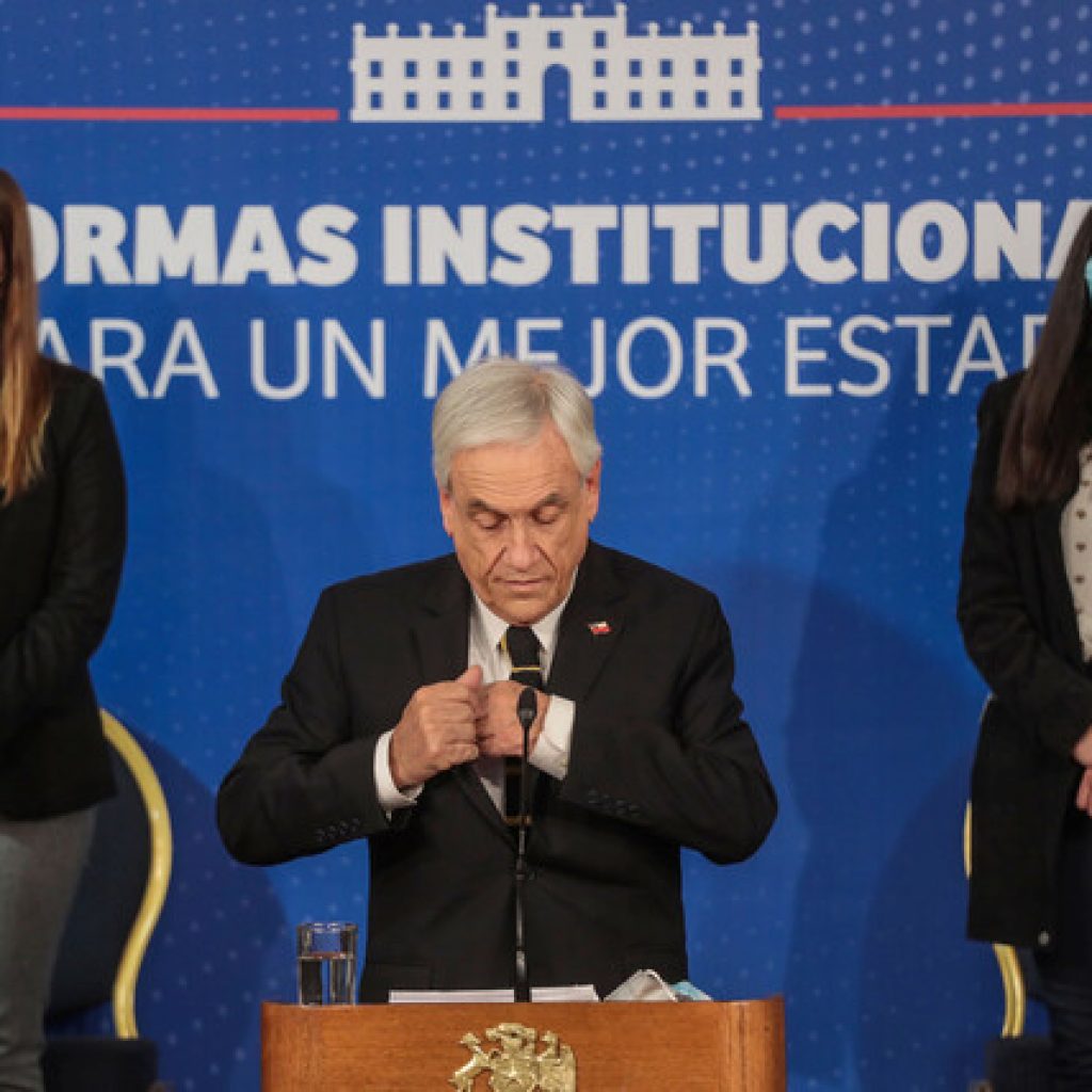 Piñera presentó proyectos de ley para la modernización del Estado