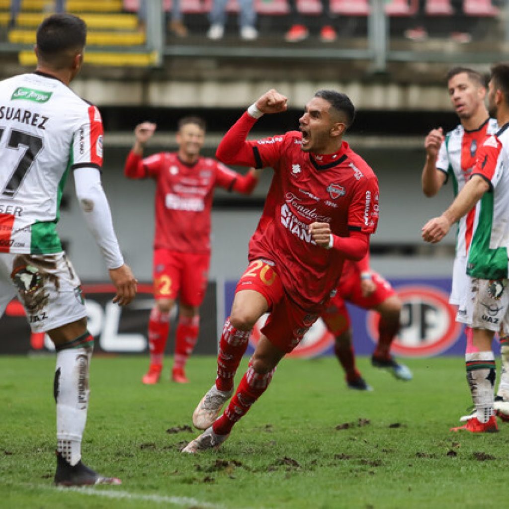 Ñublense y Palestino firman un entretenido empate en Chillán