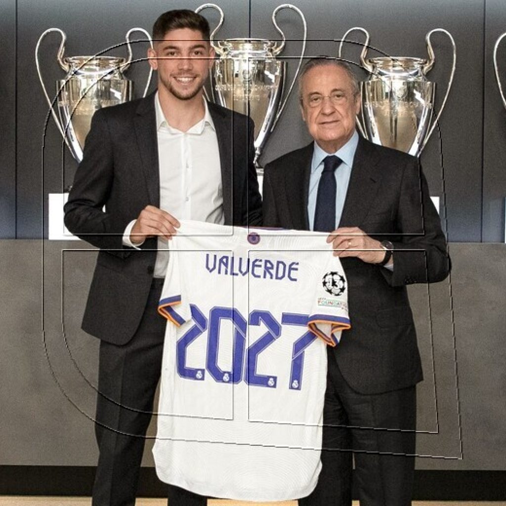 Federico Valverde renovó con el Real Madrid hasta 2027