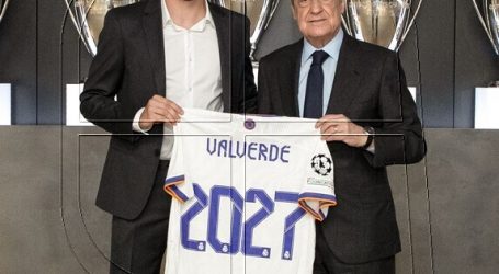 Federico Valverde renovó con el Real Madrid hasta 2027