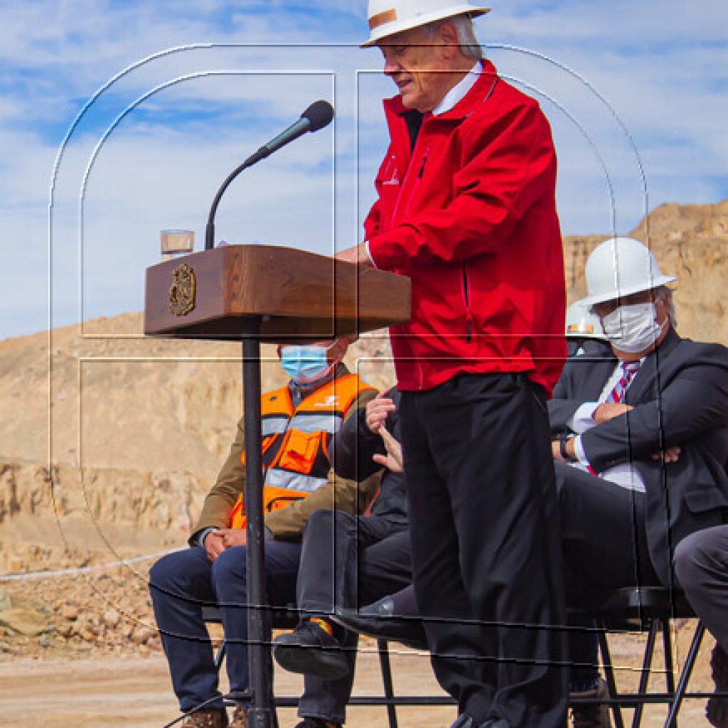 Presidente Piñera inaugura obras de Rajo Inca en División Salvador de Codelco