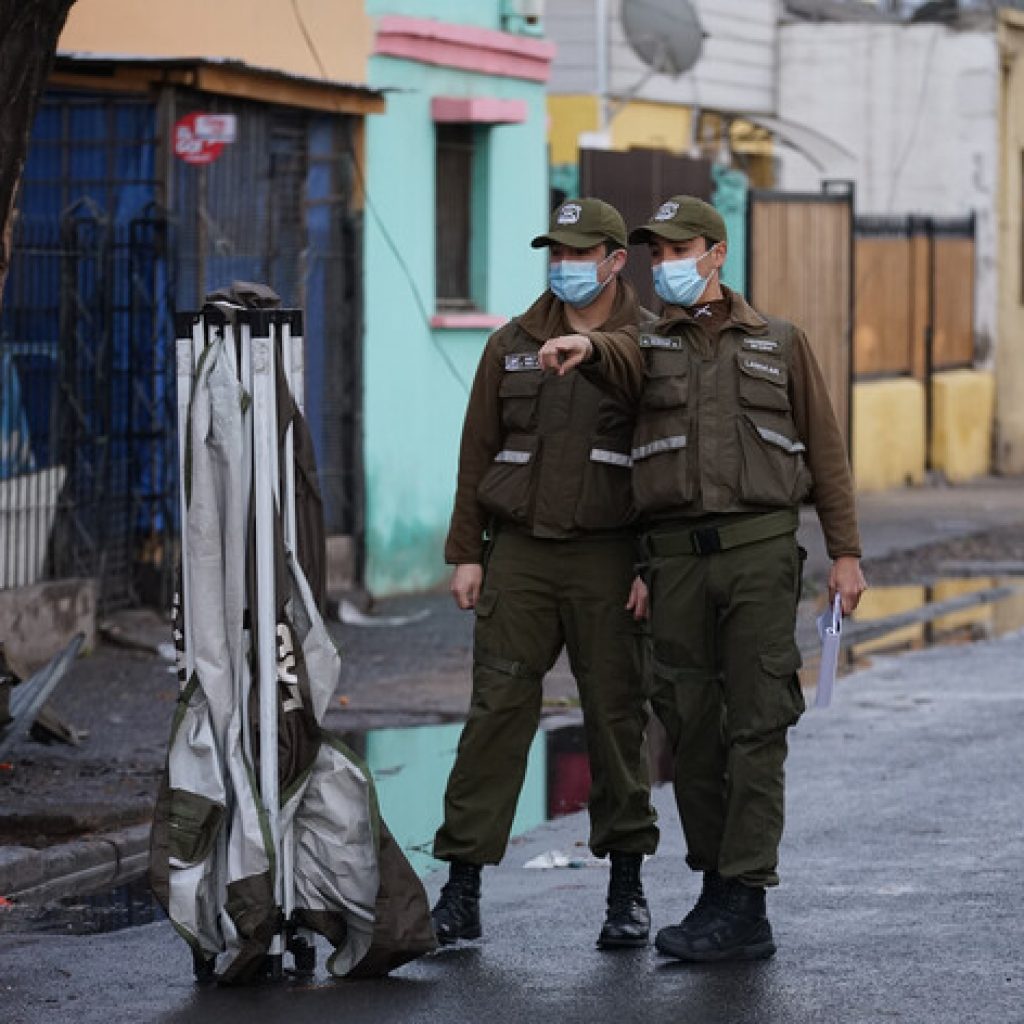 Una mujer y sus dos hijos mueren tras incendio en Estación Central