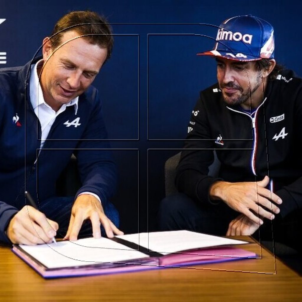 F1: Alpine confirmó la continuidad de Fernando Alonso en 2022