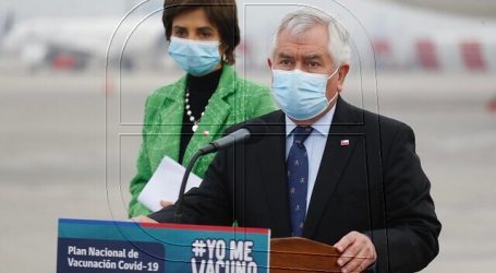 Llega a Chile nuevo cargamento de vacunas Sinovac con 2 millones de dosis