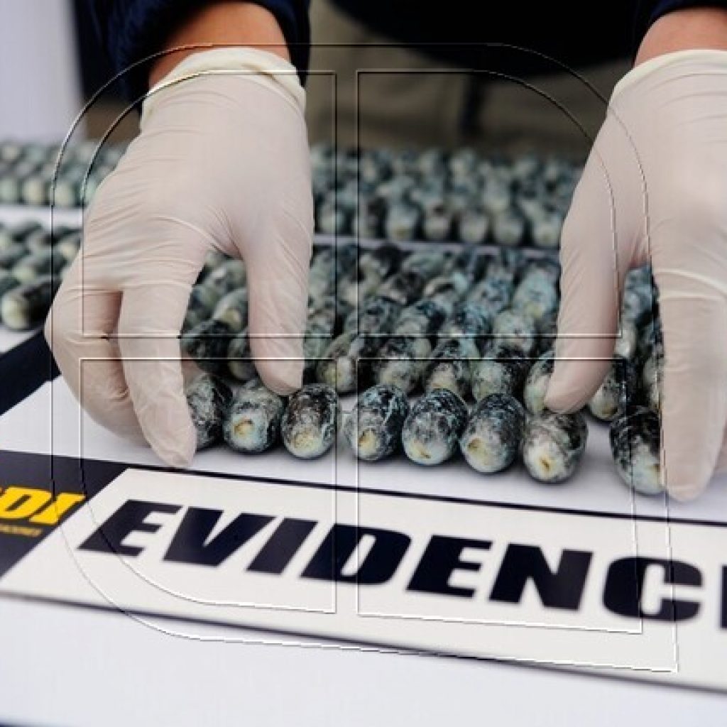 PDI incauta más de 3 mil dosis de cocaína transportada por "correos humanos"