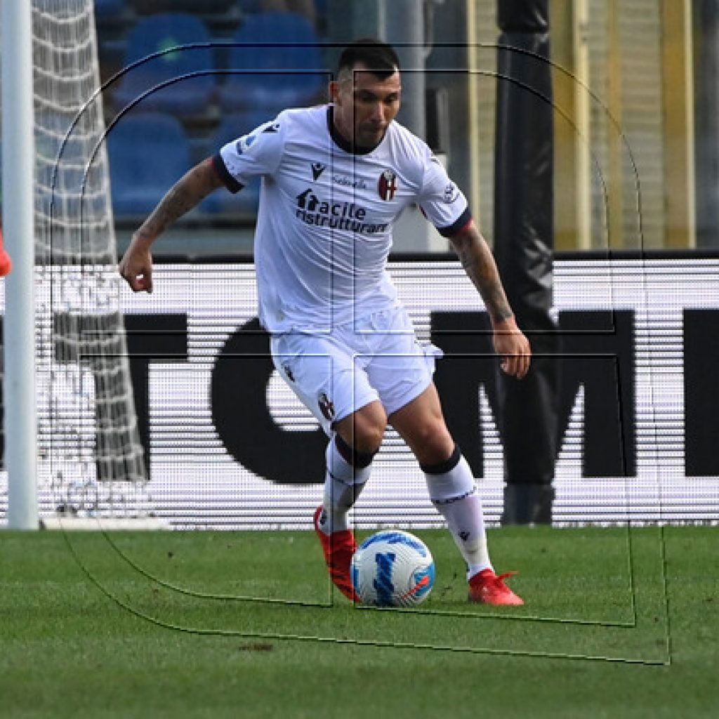 Serie A: Medel fue titular y recibió amarilla en empate de Bologna ante Atalanta