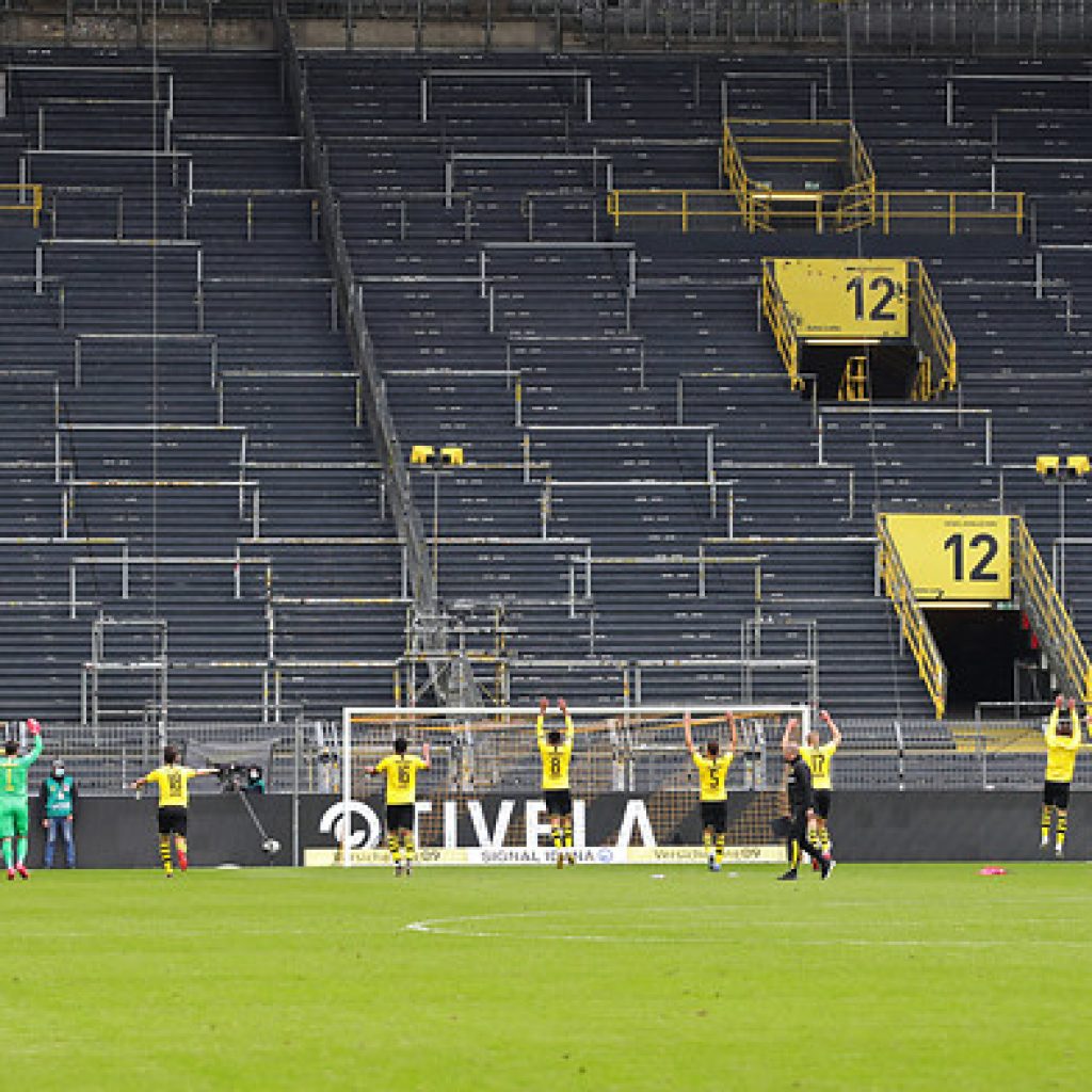 Borussia Dortmund invitó a 500 profesionales sanitarios a su próximo partido