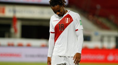 La selección de Perú perdió a André Carrillo para su duelo con la “Roja”