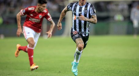 Copa de Brasil: Vargas jugó en clasificación de Atl. Mineiro a semifinales
