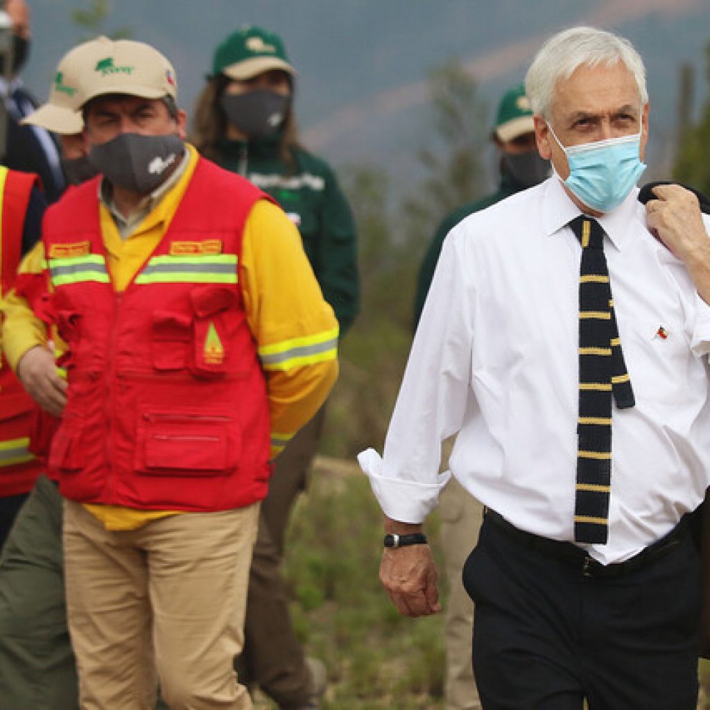 Presidente Piñera presenta Plan Nacional Contra Incendios Forestales