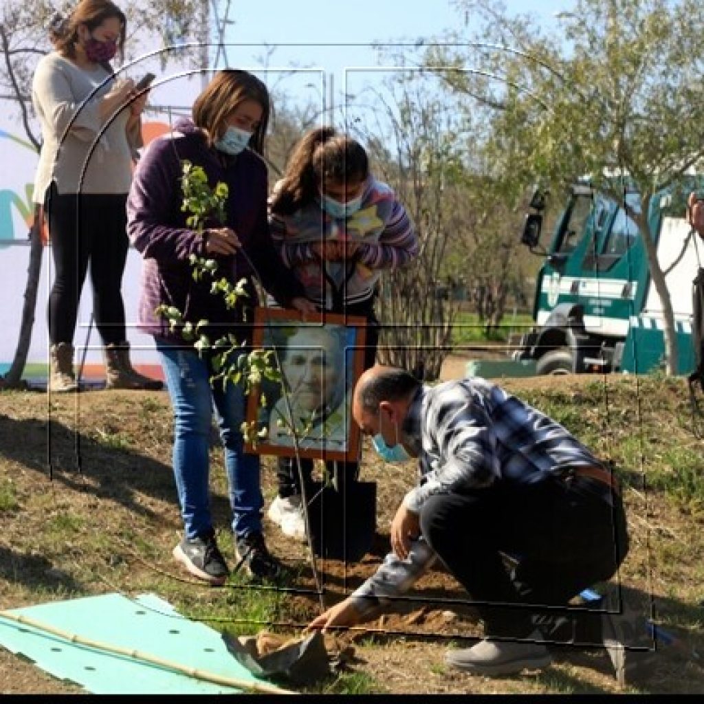 Renca lanzó el “Bosque de la Memoria” en homenaje a fallecidos por Covid-19