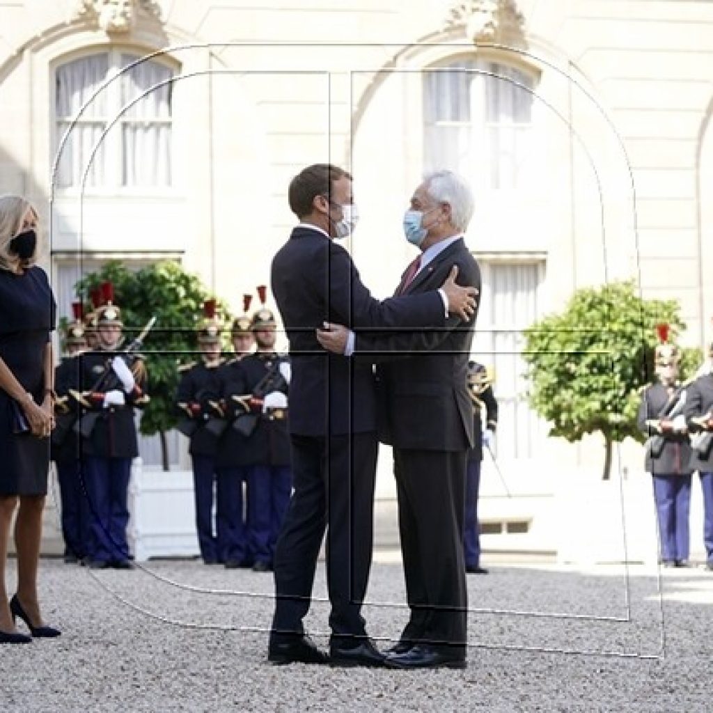 Presidente Piñera se reunió en Francia con Emmanuel Macron