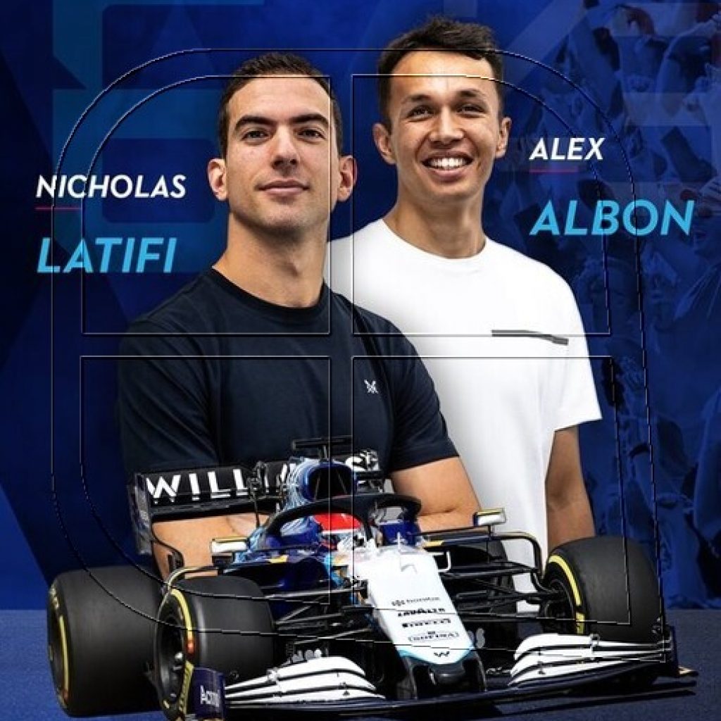 F1: Alex Albon ficha por Williams y formará pareja con Latifi en 2022