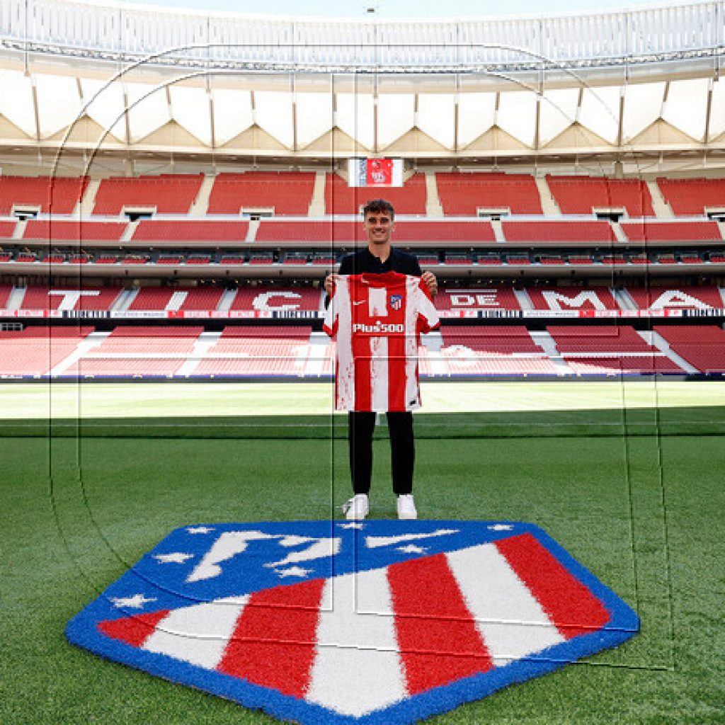 Griezmann: "Sabía que el Atlético era el mejor lugar para mí para ser feliz”