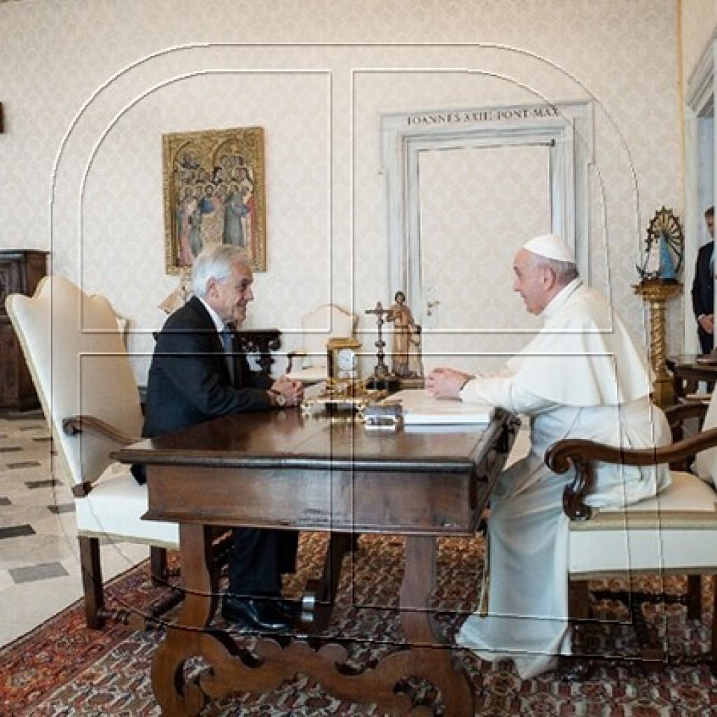 Presidente Piñera sostuvo audiencia con el Papa Francisco