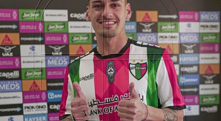Palestino anunció la contratación del delantero Matías Cavalleri