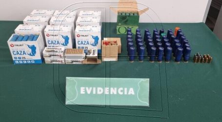 12 detenidos por tráfico de municiones y cohecho en Cauquenes y Constitución