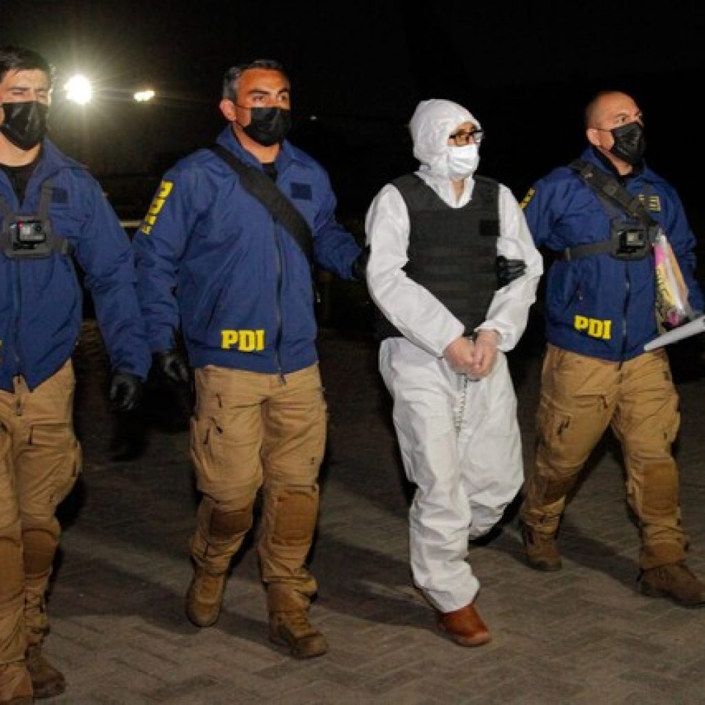 Escobar Poblete llegó a Chile tras ser extraditado desde México