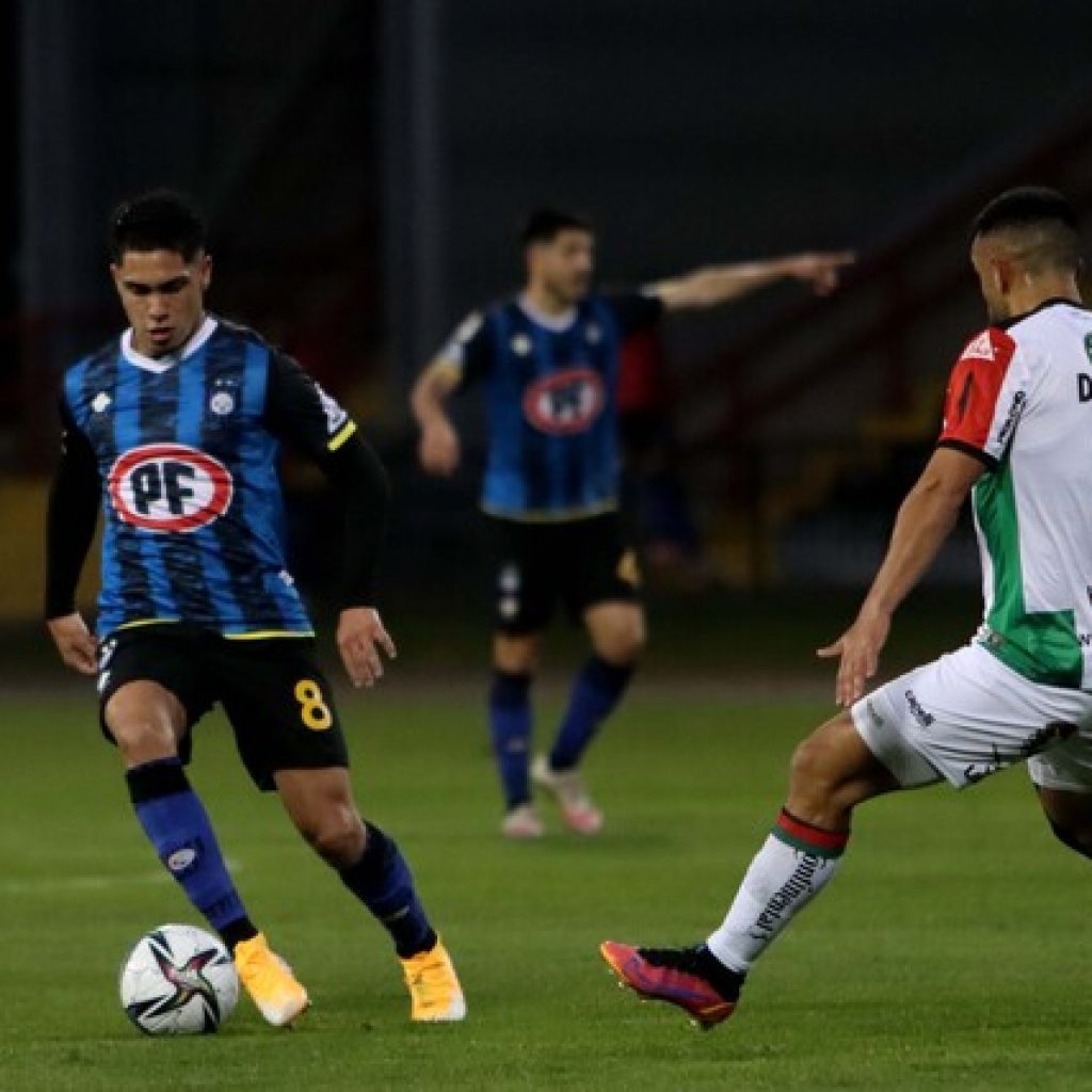 Huachipato y Palestino empatan y no logran despegar en la tabla.