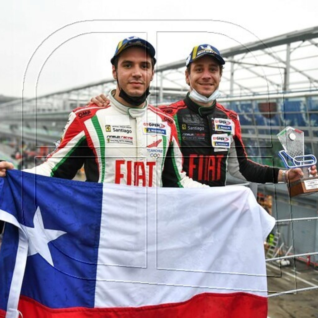 GT Open: Benjamín Hites-Fabrizio Crestani triunfan bajo la lluvia en Monza