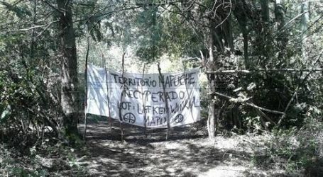 Desalojan territorio recuperado por el pueblo mapuche en el sur de Argentina