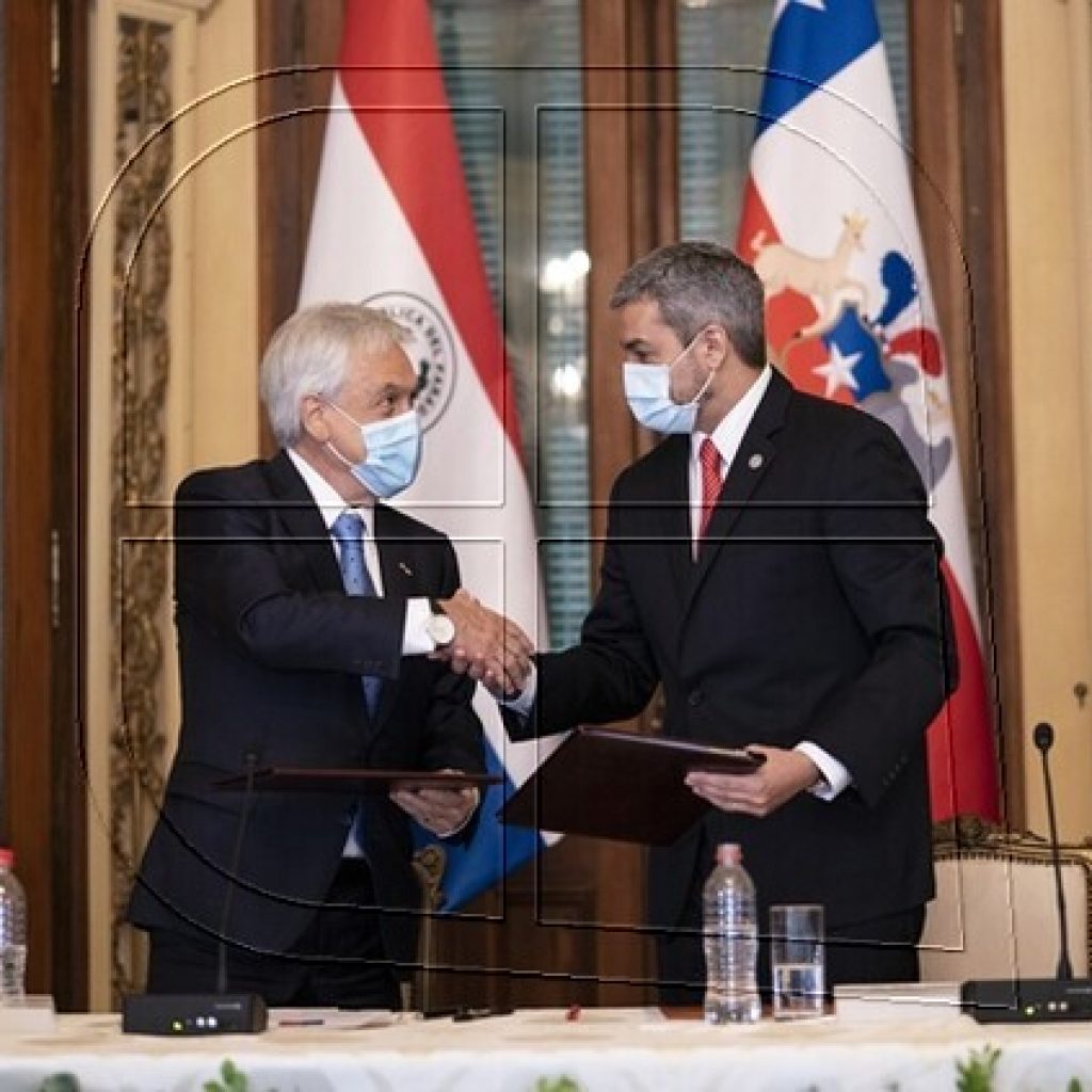 Presidente Piñera anuncia donación de 100 mil vacunas para Paraguay