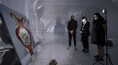 Con novedosa intervención urbana se da la partida al Día de las Artes Visuales