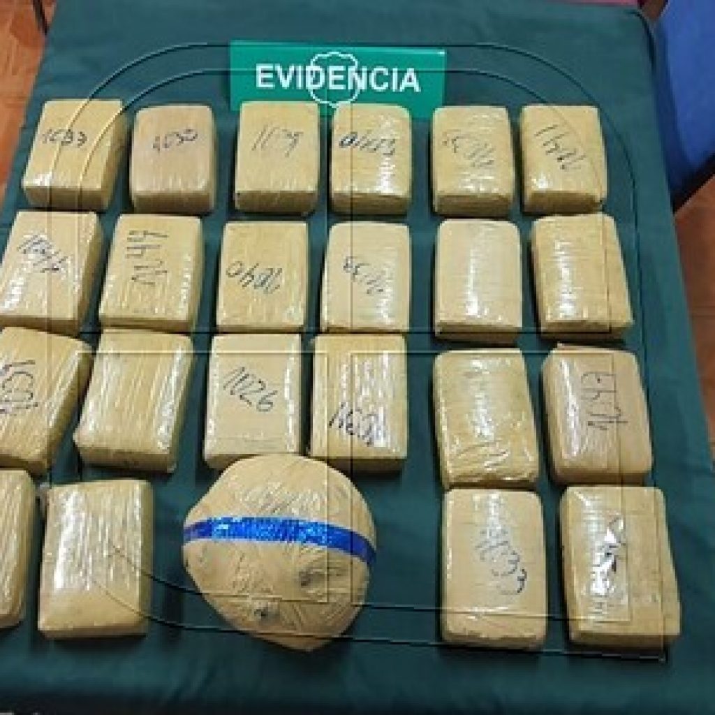 Carabineros detiene a ciudadanos extranjeros en la frontera por tráfico de droga