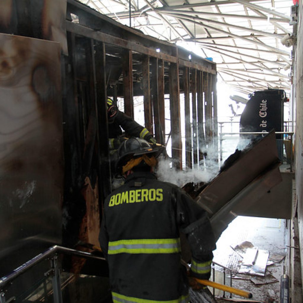 18-O: Acusados de incendio y daños a metro La Granja fueron absueltos