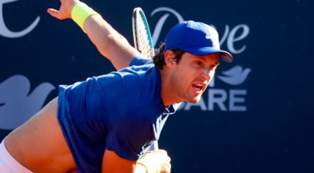 Tenis: Nicolás Jarry tuvo debut y despedida en el Challenger 80 de Santiago 3