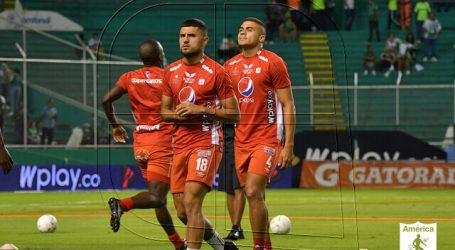 Colombia: Ureña jugó un tiempo en empate de América de Cali ante Millonarios