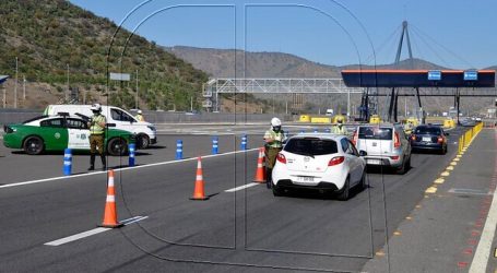 MOP estima que 400 mil vehículos saldrán de Santiago este fin de semana largo