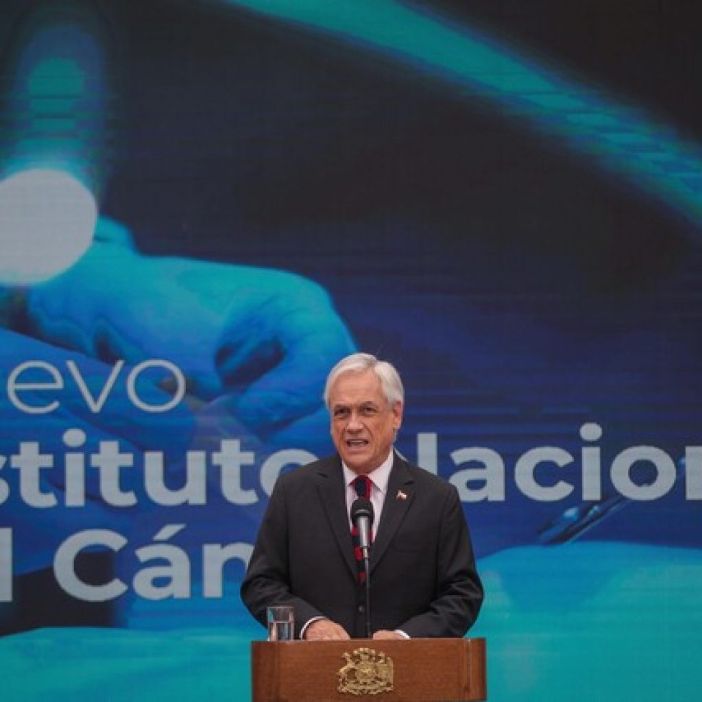 Piñera dio inicio al proceso para un nuevo Instituto Nacional del Cáncer