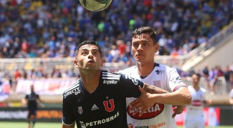 Larrivey y Andía son dudas en la “U” para enfrentar a Curicó Unido