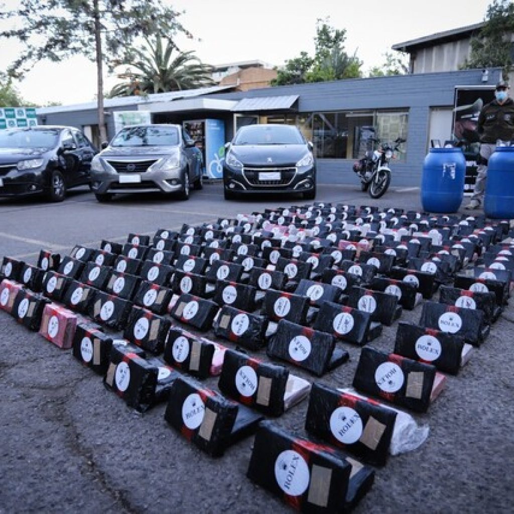Tráfico de drogas: 9 detenidos en operación transnacional “Contra-reloj”