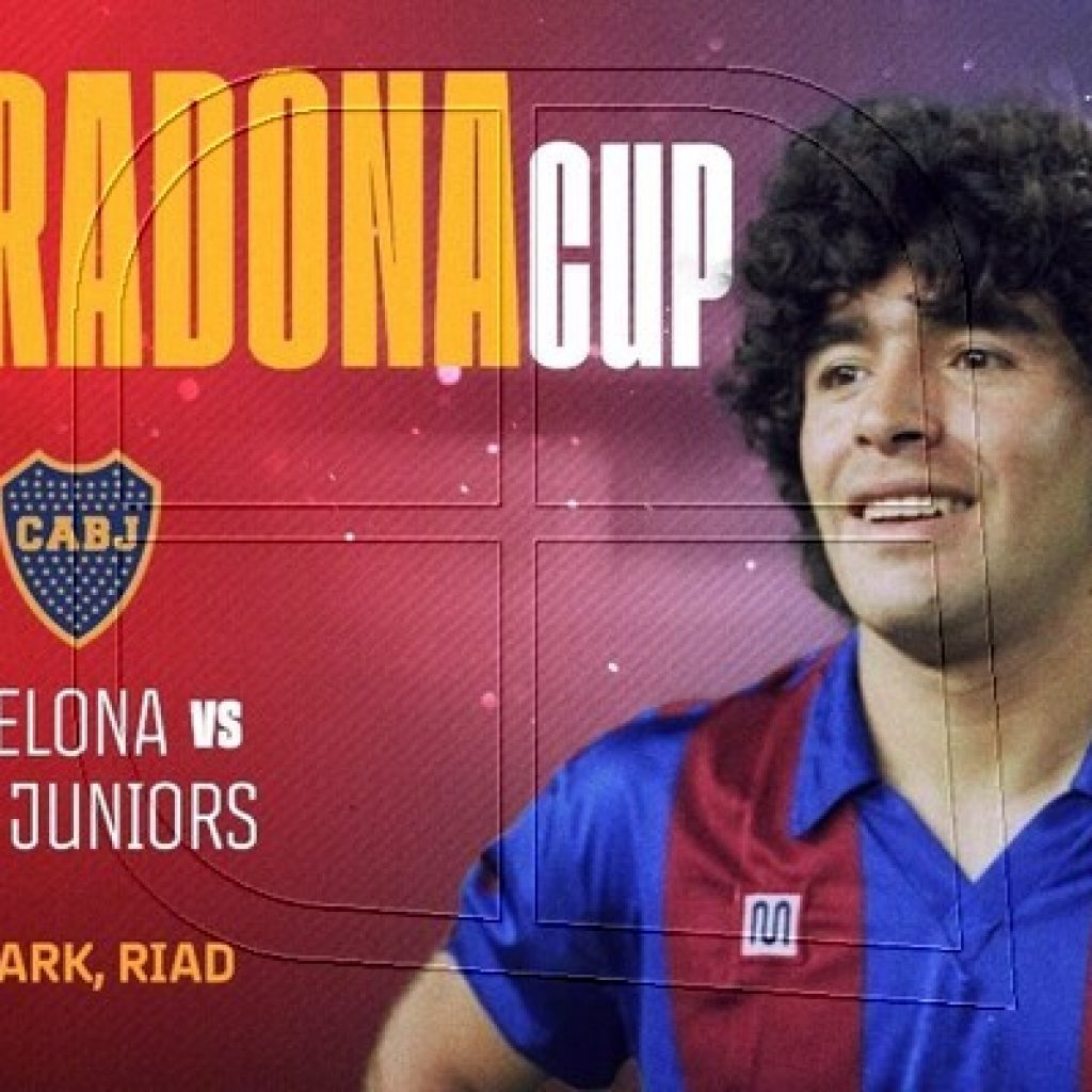 FC Barcelona y Boca Juniors jugarán la Maradona Cup en honor del '10'